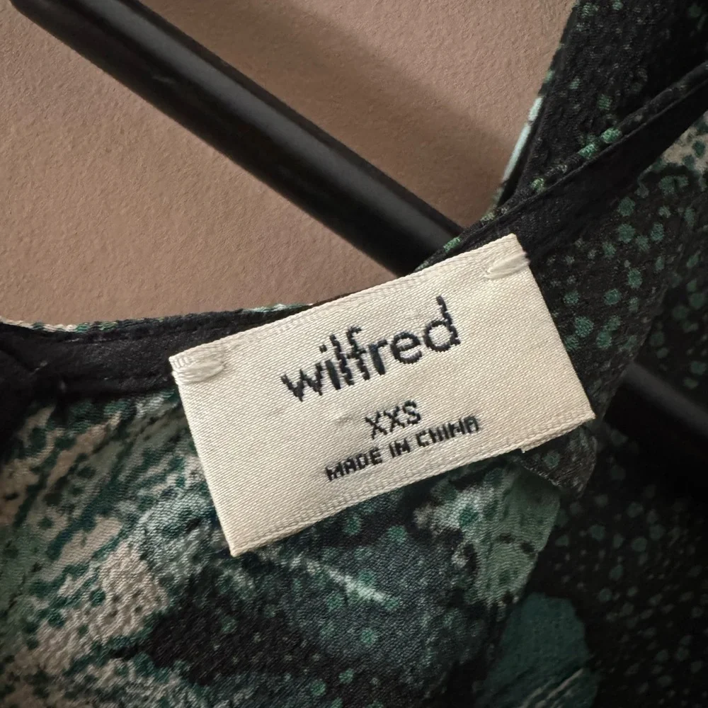 Aritzia Wilfred Floral Sevres Tank Blouse